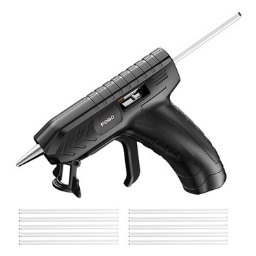 Machine Professionnelle Sans Fil pour Colle Thermofusible, Rechargeable par USB, Ensemble d'Outils de Réparation Bricolage pour Artisanat avec Bâton de Colle