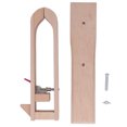 thumbnail image 2 of Hand Stitching , Leather Stitching  Adjustable Stretch Rod Adjustable Angle Handcraft Beech Wood  For DIY Leather Craft, 2 of 8