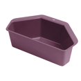 thumbnail image 2 of Oleegame 2PC Spoon And Lid Rest Kitchen Leaking Basket Triangular Kitchen Waste Leaking Basket Sink Side Shelf Pink, 2 of 3
