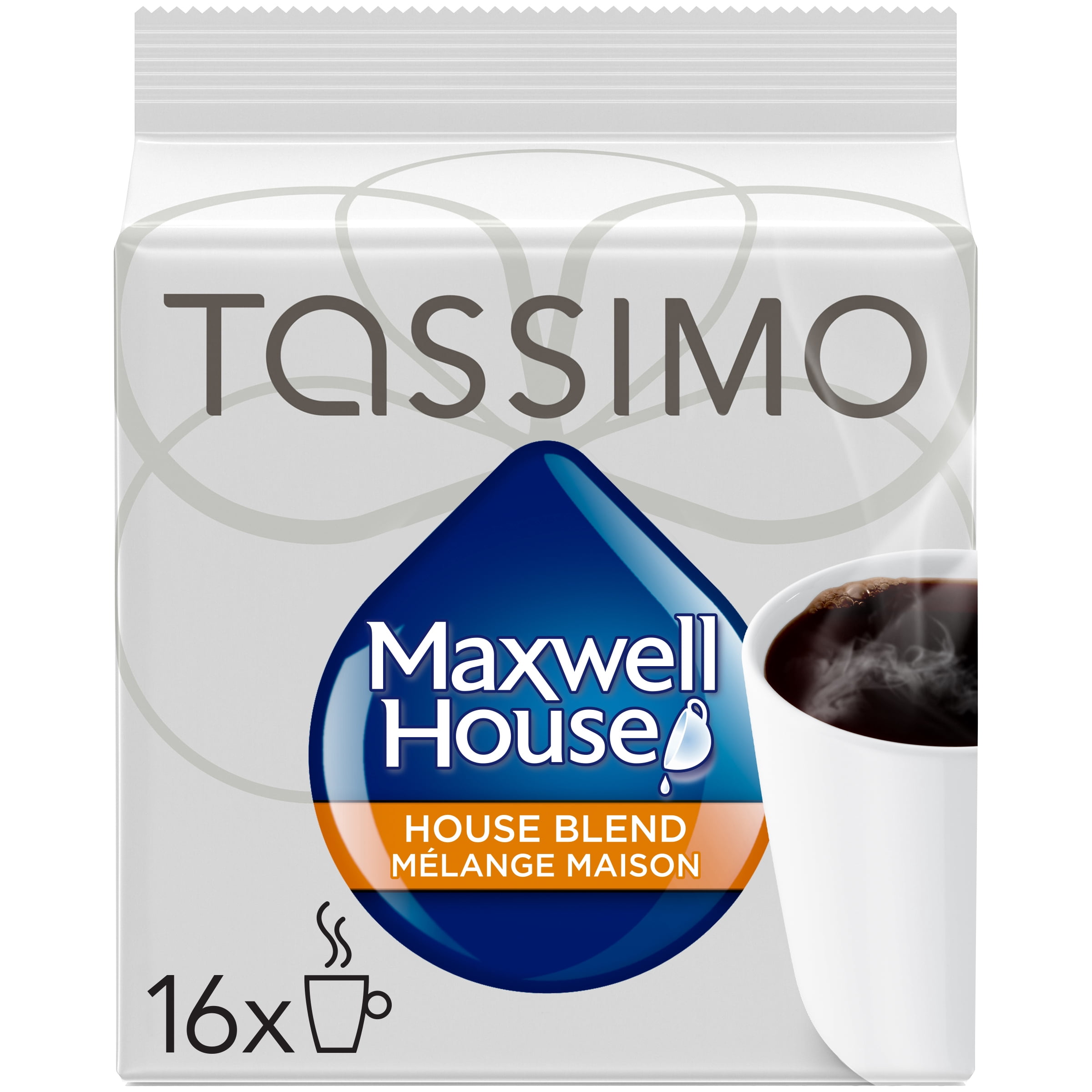 Disques individuels T DISC de café Mélange maison Maxwell House Tassimo