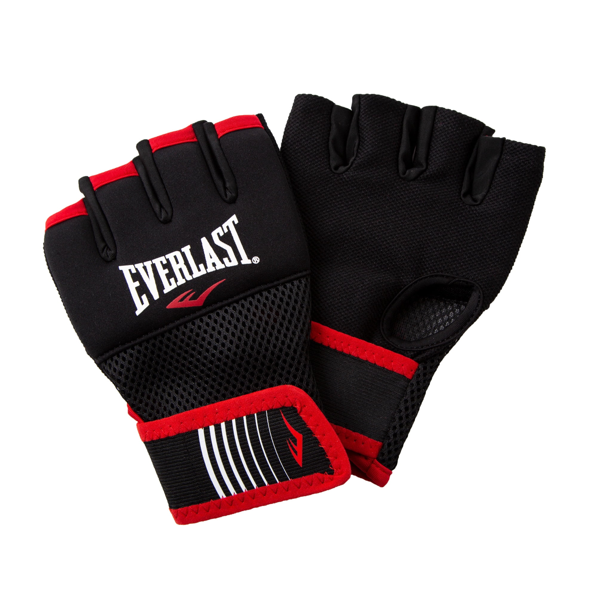Bandages d'Everlast à enfiler pour boxe, petit, noir, polyester