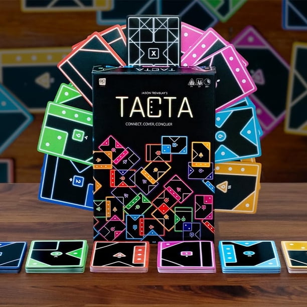 TACTA Jeu de Cartes – Jeu de Formes Stratégique et Rapide – Pour Tous Âges – 2+ Joueurs | 20 Min | Dès 7 Ans – Anglais TACTA Jeu de Cartes – Jeu de Formes Stratégique et Rapide – Pour Tous Âges – 2+ Joueurs | 20 Min | Dès 7 Ans – Anglais