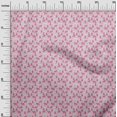 thumbnail image 3 of oneOone Georgette Viscose Light Pink Fabric Animal Sewing Craft Projects Fabric Prints By Yard 42 Inch Wide, 3 of 5
