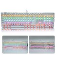 thumbnail image 1 of Mechanical Keyboard, Generous Game Keyboard With Retro Round  Keyboard  For Game, 1 of 8