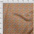 thumbnail image 3 of oneOone Polyester Spandex Brown Fabric Animal Cat Fabric For Sewing Printed Craft Fabric By The Yard 56 Inch Wide, 3 of 4