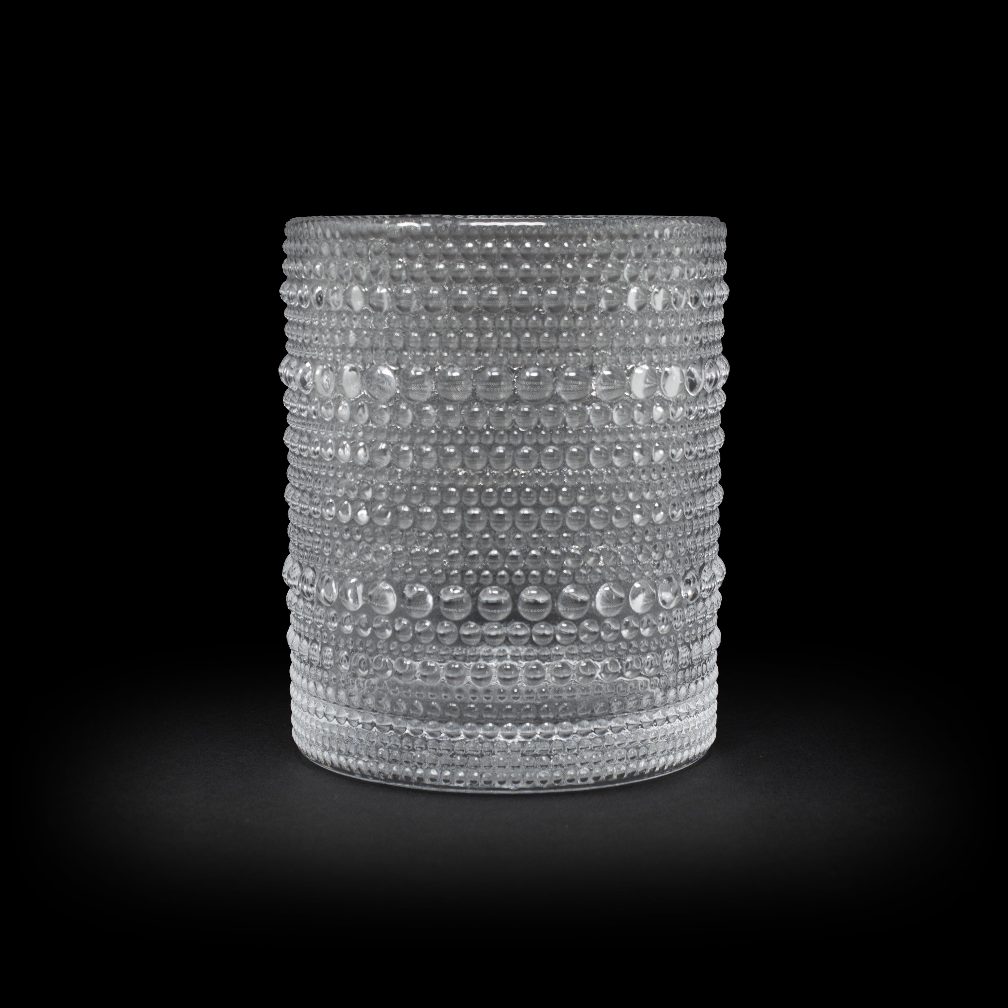 Lot de 4 verres Sabatier Soda Lime Hobnail DOF transparents de 340 ml