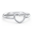 thumbnail image 1 of Bague Cœur Ouvert, 1 of 7
