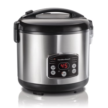 Hamilton Beach Digital Simplicity 14-Cup Rice Cooker/Steamer 37549MNC