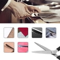 thumbnail image 2 of WALFRONT Fabric Decorative Round/Triangle Edge Pinking Shears Scissors Stainless Steel Clipper Large Scallop Cut 3 5 7mm For Professional And Domestic Use, 2 of 6