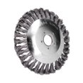 thumbnail image 4 of ANGGREK Tête de Coupe en Acier Inoxydable de Remplacement de Roue de Désherbage Tondeuse Tondeuse Accessoire, Outils de Jardin, Tête de Désherbage Tondeuse, 4 of 8