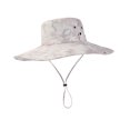 thumbnail image 1 of Chapeau Seau à Large Bord en Polyester Visière de Pêcheur pour Usage Extérieur Style A Jaune, 1 of 8