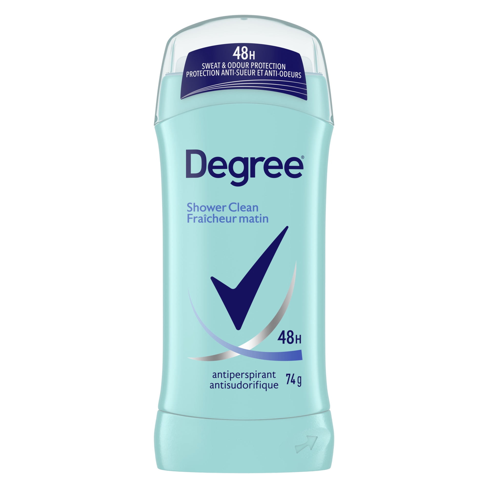 Degree Antiperspirant Stick for Women Shower Clean, 74 g