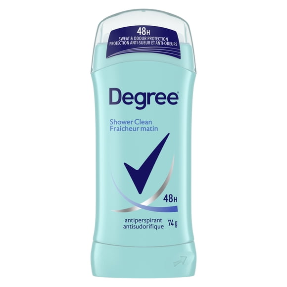 Degree Antiperspirant Stick for Women Shower Clean, 74 g