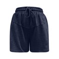 thumbnail image 4 of Timegard Womens Shorts Casual Elastic High Waisted Drawstring Athletic Comfy Shorts with Pockets Sweatshorts, 4 of 7