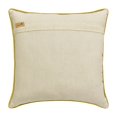 thumbnail image 3 of The HomeCentric Cushion Cover, Green Pack of 2, 18"x18" (45x45 cm) Throw Pillows, Velvet Velvet Throw Pillows For Couch, Floral Pattern Modern Style Easter - Chartreuse Flowery, 3 of 3