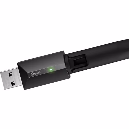 thumbnail image 2 of TP-Link T3U Plus IEEE 802.11ac Dual Band Wi-Fi Adapter for Desktop Computer, Notebook - USB 3.0 - 1.27 Gbit/s - 2.40 GHz ISM - 5 GHz UNII - External, 2 of 9
