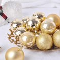 thumbnail image 4 of Christmas Decorative Balls Christmas Tree Hanging Christmas Ball Hanging Decorations 24PCS(Red), 4 of 8