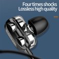 thumbnail image 4 of A4 New In-Ear Earphones  Dual Dynamic Coils  Dual Speakers  Smart Phone  Middle Microphone Tuning, 4 of 13