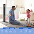 thumbnail image 4 of HOMCOM Tower Fan for Bedroom w/ Oscillating, Remote Controller, Black, 4 of 10
