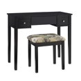 thumbnail image 4 of Riverbay Furniture Vanity Set Black with Bench, 4 of 10