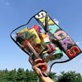thumbnail image 1 of Snack Storage Bag | Transparent Zipper Pouch Waterproof Handheld Makeup Bag Portable Toiletry Organizer for Travel Cosmetics Snacks Toiletries Storage, 1 of 7