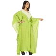 thumbnail image 2 of Moomaya Robe Caftan Imprimée Robe Maxi pour Femmes Tenue de Plage Fête Kimono Couvre-Maillot Caftan, 2 of 6