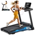 thumbnail image 1 of MERACH 2.5HP Folding Treadmill with Incline, Fitness Treadmill for Home with APP, 0.8-7.5MPH, LED Display, 1 of 9