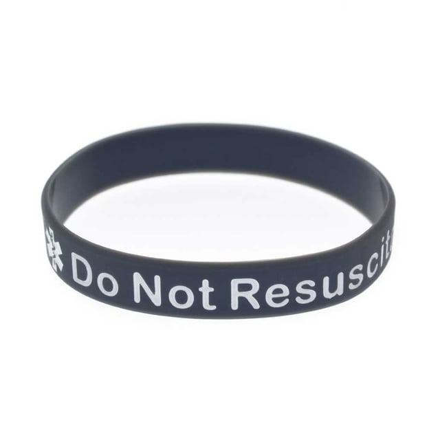 Decodeary 10Pcs Silicone Bracelet Bracelets Simple Style Rubber Wristband Decoration Gray