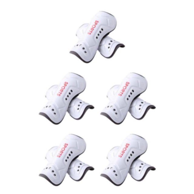 maskred Adult Knee Support Comfortable And Injury Prevention Sports Protection Leg Sleeves Adjustable kid white 5Set