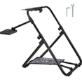 thumbnail image 1 of VEVOR Foldable Racing Steering Wheel Stand, Height Adjustable Universal Base Compatible with Logitech & Thrustmaster Racing Wheel and Pedal, Heavy-duty Frame Standard GT/Formula Seating Portable, 1 of 9