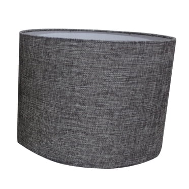 Drum Lamp Shades Light Shade Decorative Trendy Bedside Lights Easy Install Lampshade Lamp Cover for Office Bedroom Living Room Kitchen Entry Gray