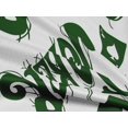 thumbnail image 4 of oneOone Rayon Off White Fabric Joker & Poker Text Craft Projects Decor Fabric Printed By The Yard 56 Inch Wide, 4 of 5