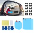 thumbnail image 1 of 8 PCS Waterproof Anti-Fog Anti-Glare Nano Coating Side Mirror Window Protector Film HU4203, 1 of 9