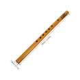 thumbnail image 4 of Ensemble de Sifflet Flûte Instrument Couleur Jaune Bambou pour Usage Personnel et Performance 13 Po, 4 of 8