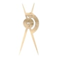 thumbnail image 2 of HILABEE Accurate Ratio Caliper Professional Eyebrow Drawing Tool Stencil Ruler for Gold, 2 of 9