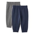 thumbnail image 1 of George Infants' Gender Inclusive Fleece Jogger 2-Pack, 1 of 2