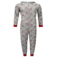 thumbnail image 1 of Christmas Matching Family Loungewear Hoodie Pattern Zipper Romper, 1 of 7