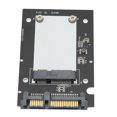 thumbnail image 3 of Carte Convertisseur de Disque Dur MSAT Ato SATA, Accessoires Informatiques Compacts et Légers MSATA vers SATA III, 3 of 9