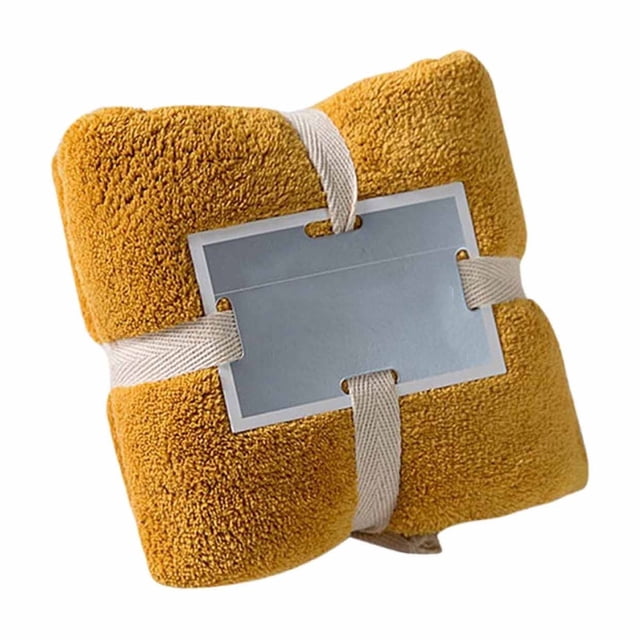 36x80cm Soft Coral Fleece Towel, Highly Absorbent Bath Towel for Everyday Use, Machine Washable and Quick-Drying