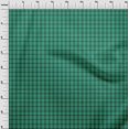thumbnail image 4 of oneOone Cotton Silk Green Fabric Check Craft Projects Decor Fabric Printed By The Yard 42 Inch Wide, 4 of 4