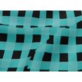 thumbnail image 4 of oneOone Viscose Jersey Fabric Gingham Check Decor Fabric Printed BTY 60 Inch Wide, 4 of 5