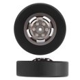 thumbnail image 2 of Keenso RC Wheel Rim Tire, High Wear Resistance 1/10 RC Tires For RC Car User For RC Vehicles, 2 of 8