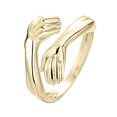 thumbnail image 1 of zanvin Gold Silver Personality Ring Adjustable Fashion Hugging Open Ring Gold,Unique Gifts, 1 of 1
