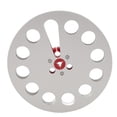 thumbnail image 2 of Empty Tape Reel, 1/4 7 Inch Aluminum Metal Reel, Aluminum Alloy Universal Open Reel Sound Tape Empty Take Up Reel, for  Studer Universal Opening Machine Parts, 2 of 7