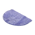 thumbnail image 1 of Half Round Water Absorbing Non-Slip Carpet Mat for Bathroom and Bedroom 40x60cm Soft Microfiber Area Rug with Rubber Backing Easy Care and Stylish Design, 1 of 6