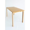 thumbnail image 3 of CHK Table Scandinave / Table Rectangulaire Polyvalente en Placage de Chêne / Bureau d'Ordinateur Ou Table de Salle à Manger, 3 of 7
