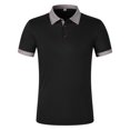 thumbnail image 2 of Men's Four Seasons Leisure Fashion Design Lapel Button Short Sleeve, 2 of 6