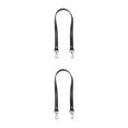 thumbnail image 1 of relayinert Stylish Shoulder Strap For Bag PU Leather Craftsmanship Multi-Color Options Classic Shoulder Bag Strap Bag Accessories black 2Set, 1 of 6