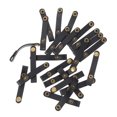 thumbnail image 1 of 24 Pcs Faux Leather Data Cable Storage Leather Buckle Leather Cable Organizers, 1 of 9