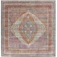 thumbnail image 1 of Tapis Beige Traditionnel à Motif Floral Oriental Turc Vieilli, 1 of 5